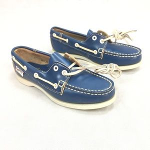 Quoddy Leather Loafers - Women’s Size 6M - Blue